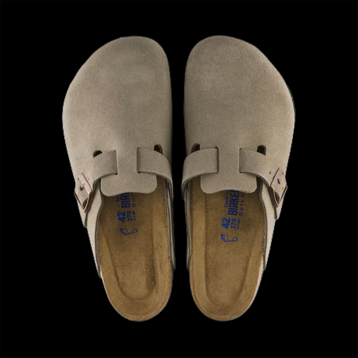 Birkenstock Boston 'Taupe'