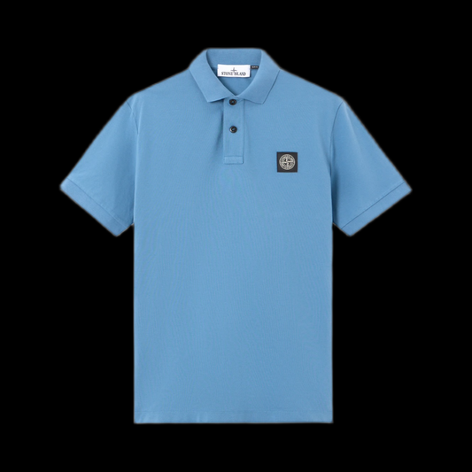 Polo Stone Island Blue