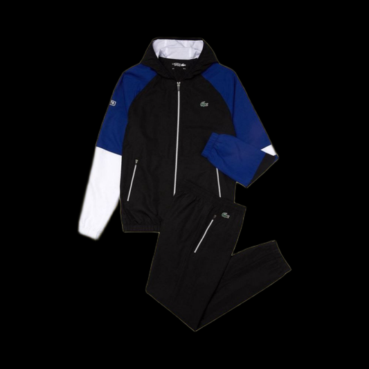 Ensemble Lacoste Tall Black & Blue