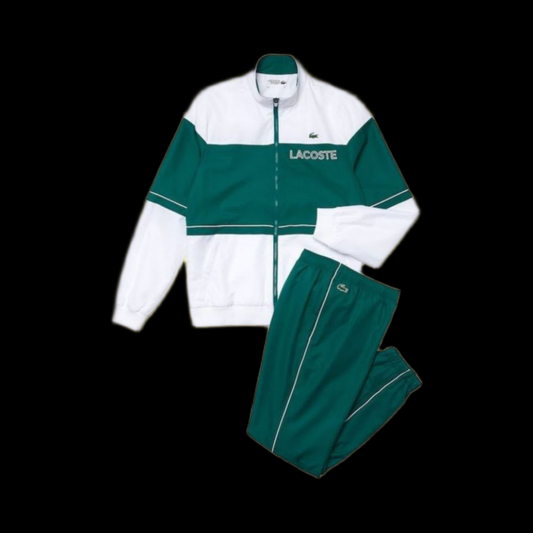 Ensemble Lacoste White & Green