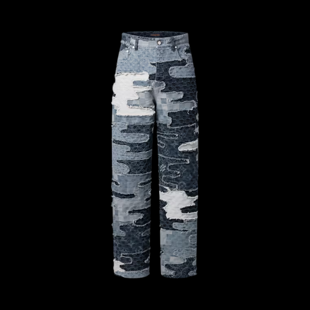 LV Jean Original Scratch