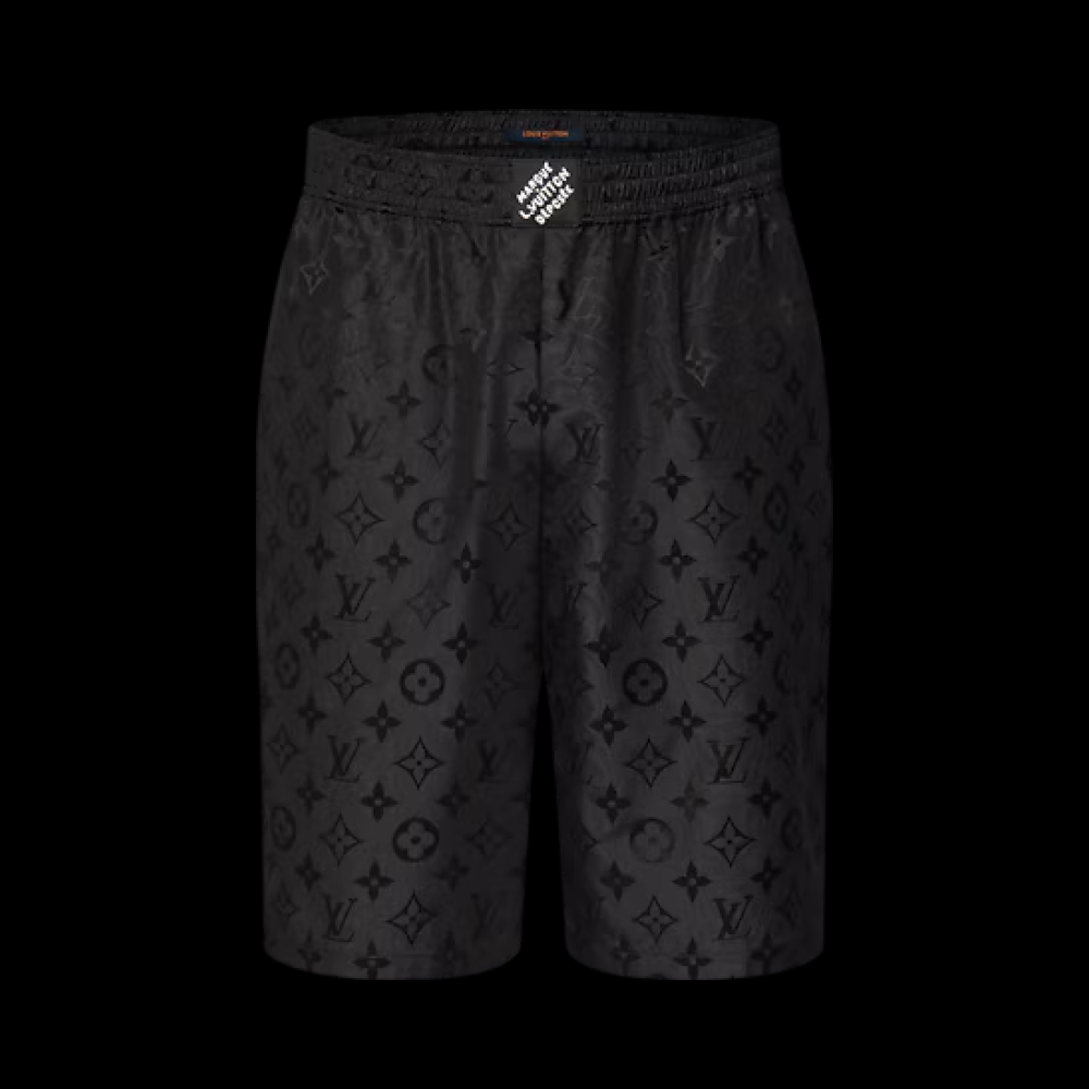 LV Short Black Motif
