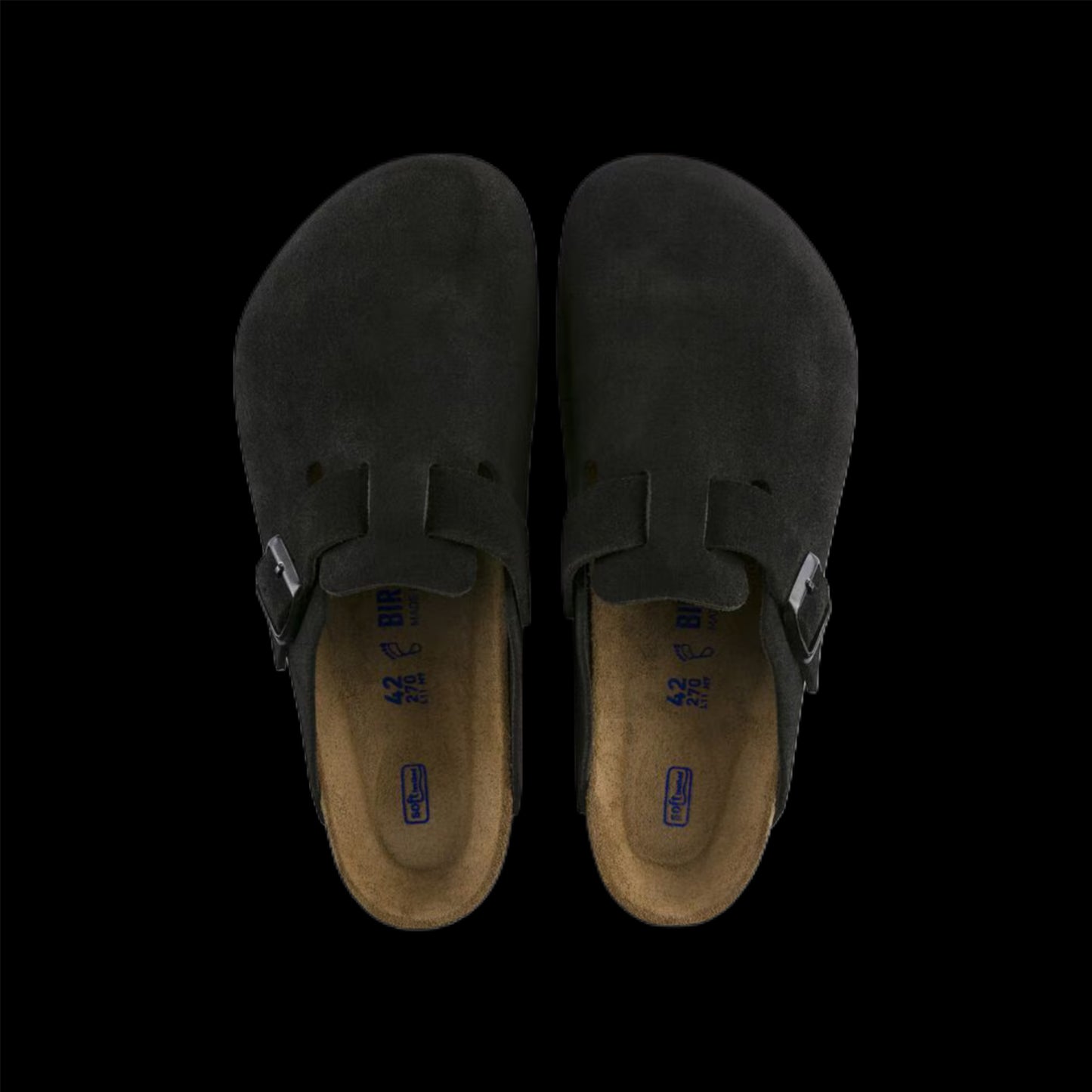Birkenstock Boston 'Black'