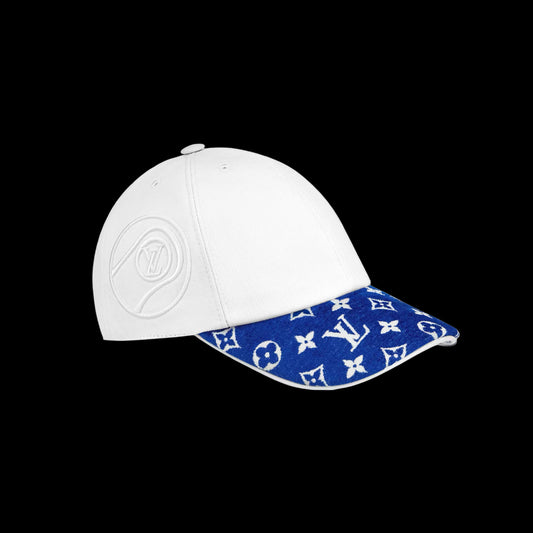 Louis Vuitton White and Blue Symbol