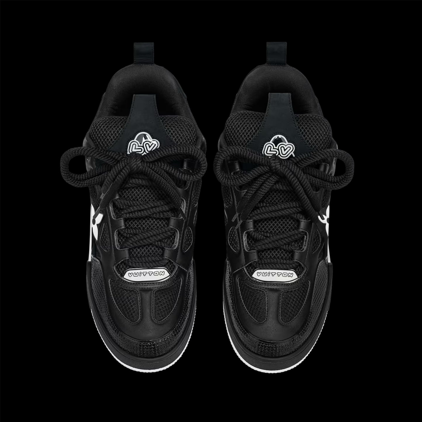 Louis Vuitton Skate Sneaker 'Black White
